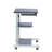 Techni Mobili Graphite Rolling Laptop Cart With Storage, Scratch-Resistant And Locking Casters For Mobility