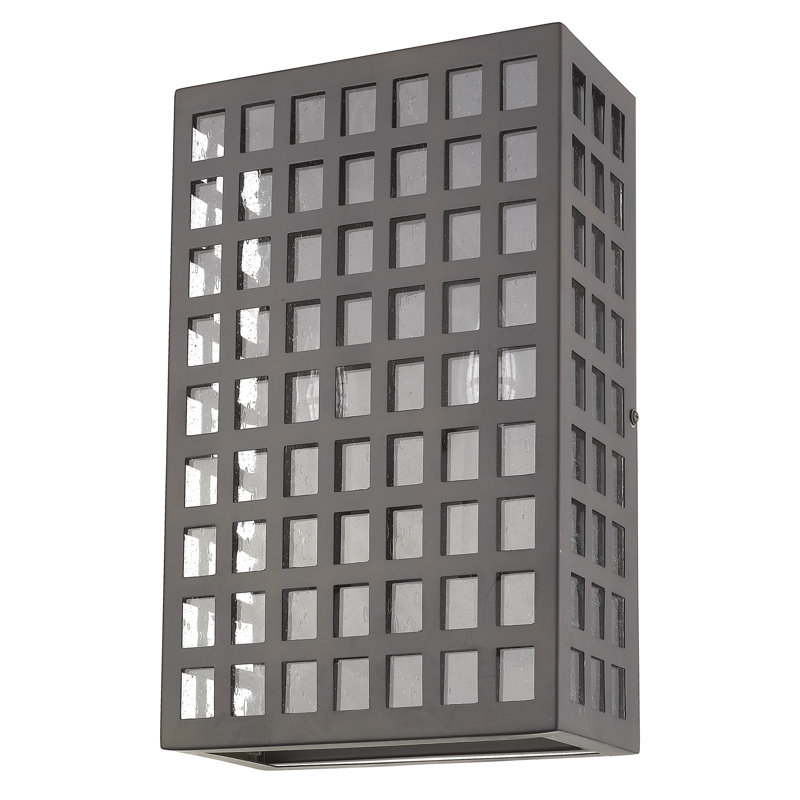 Plafonnier encastré d'extérieur 2 lumières Hobbs, Bronze huilé