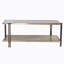 Table basse Elowise avec plateau en miroir