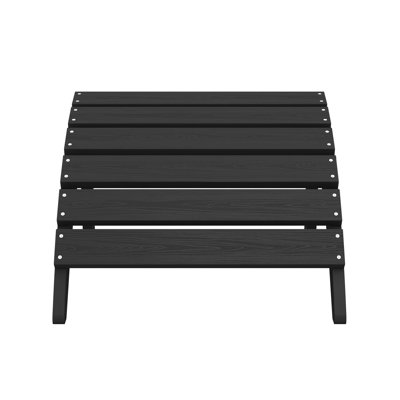 Wolak Classic Outdoor Adirondack Folding Ottoman