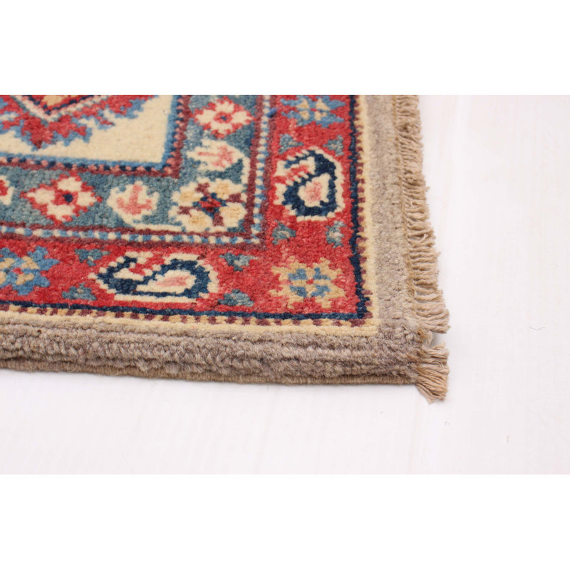 Tapis unique en laine noué à la main 6 pi 0 po x 9 pi 1 po nouvel âge Leitner