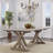 Sela Solid Wood Base Dining Table-102009516