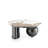 Laurel Sintered Stone Top Coffee Table in Black