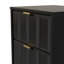 Arnesto 45cm W Manufactured Wood Bedside Table-1284627851