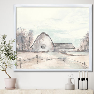 Farmhouse Barn Gray VIII - Single Picture Frame Print on Canvas