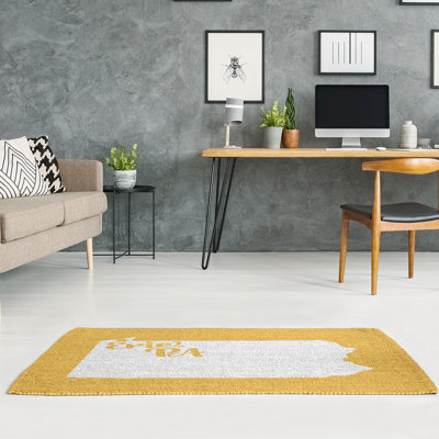 Tapis jaune pennsylvanie Erie