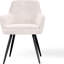 Chaise d'appoint rembourrée moderne Mid-Century-148633094