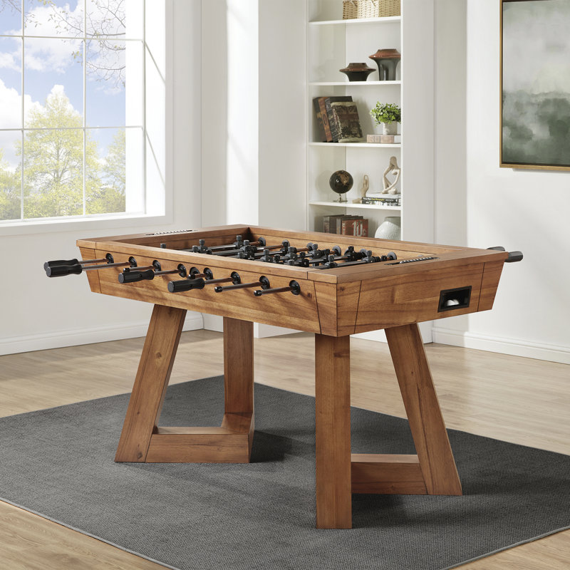 Aris Foosball Table with Accessories Included