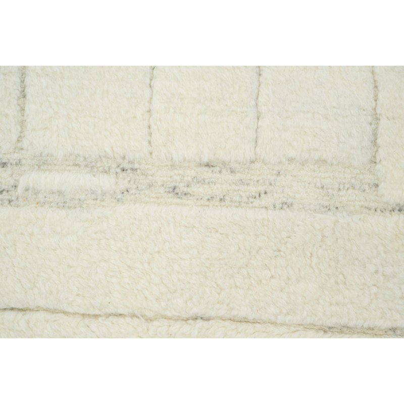 Ivory Moroccan Wool Rug