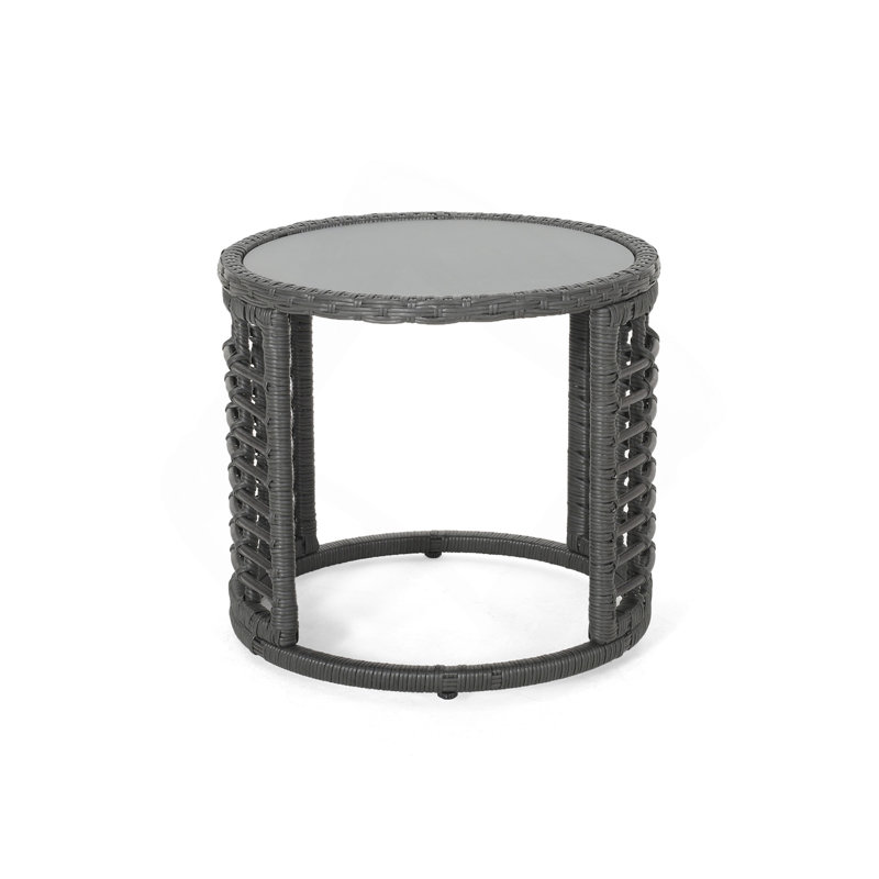 Table d'appoint Tatiana, Gris