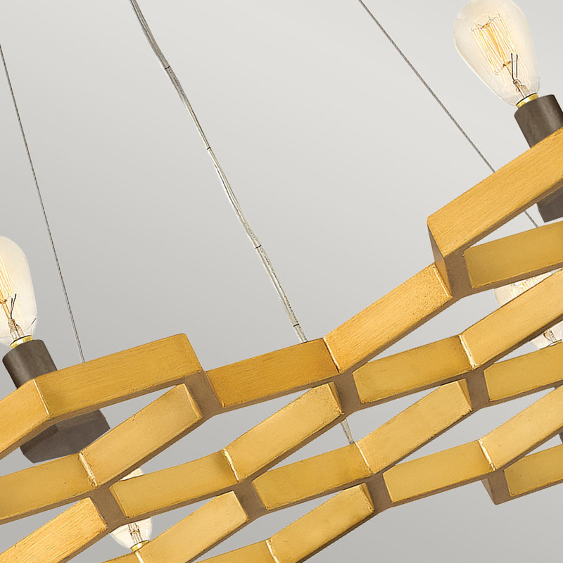 Euart 6 - Light Candle Style Chandelier