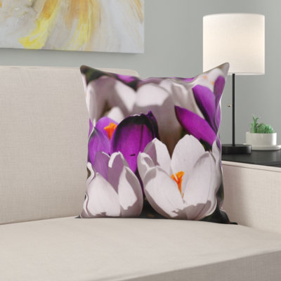 Coussin crocus