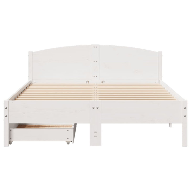 Middelburg Solid Wood Storage Bed, Small Double (4')