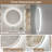 Round LED Bathroom Mirror, Anti-Fog, 3 Colors and Dimmable Light-1068614924