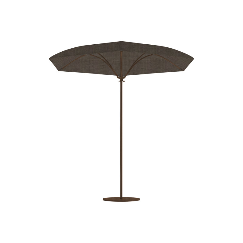 Parasol de marché Trace 9 pi 2 po, Ouverture manuelle, Greco, Mia II