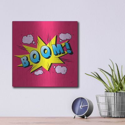 Ivy Bronx «Boom» par Mark Ashkenazi, art mural en métal