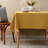 Grey Scalloped Edge Wrinkle-free Heat Resistant 56"x40" Rectangular Tablecloth-376606458-376606437