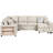 109" Convertible Bed In Beige With & Efficient Storage Storage, 5 Seat Configuration-653216138