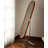 Oval Solid + Manufactured Wood Metal Full Length Mirror
