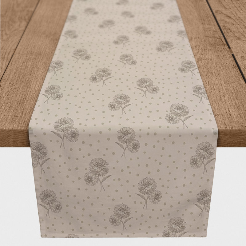 Rectangular Table Runner, 72" x 16", Brown