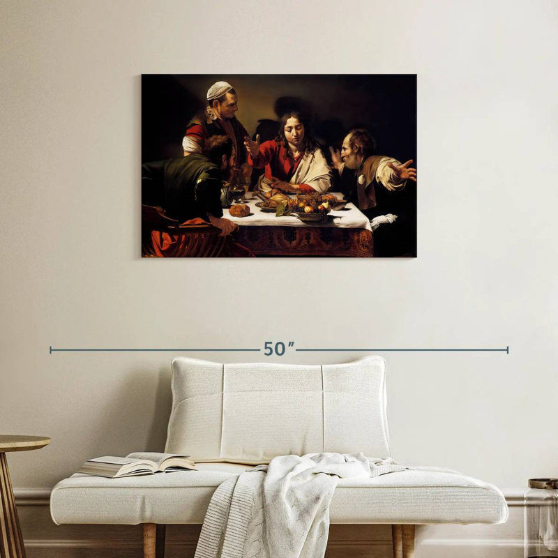 Leisha Supper At Emmaus, 24" H x 36" W