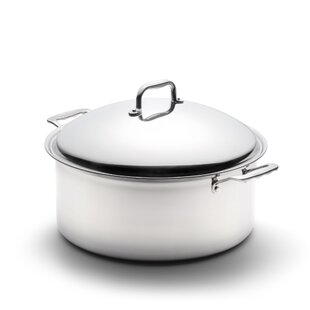 360 Cookware Stainless Steel 3.5 Quart Sauté Pan With Cover