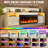  Ivy Bronx 70 Inch White Electric Fireplace Tv Stand-1371887992