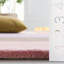 Tapis rose / orange / beige en laine touffeté à la main Harsirat-842359256