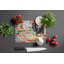 Belgian Sheepdog Christmas Cookies Glass Cutting Board