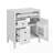 Modern Bathroom Storage Cabinet with 2 Drawers and a Tip-out Drawer