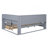 Wooden Full Size Daybed With 2 Drawers, Daybed With Storage Shelf And USB Charging Ports-442711363