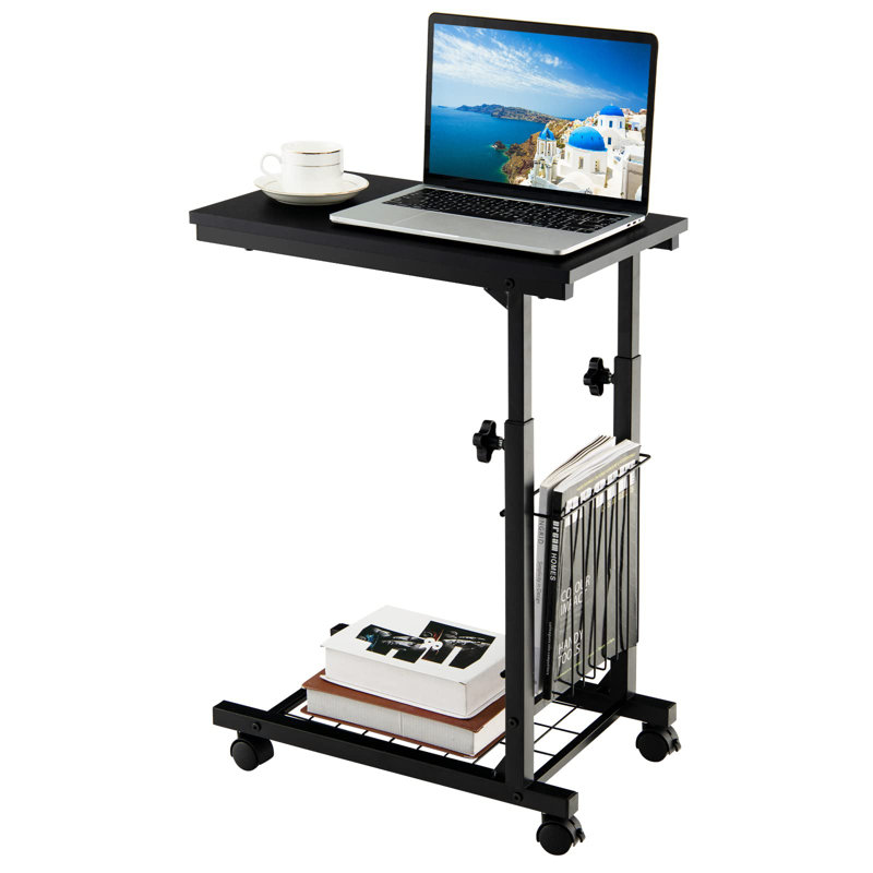 C Table End Table, Black