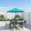 Parasol avec manivelle et inclinaison (sans base)-1572895044