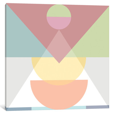 « pastel play iii », reproduction d’impression sur toile