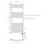 Greenpoint Curved Towel Rail Heated Towel Rails-256598870