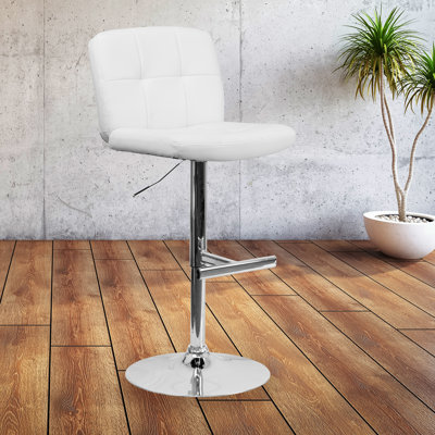 Tabouret de bar à hauteur réglable en vinyle Winnols