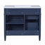 Meuble-lavabo 36 po avec lavabo supérieur-391076063