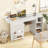 Blodwin 146cm x 50cm Foldable Sewing Table with Sewing Machine Platform