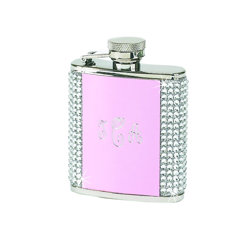 Crystal Flask, Pink