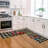 Kacia Water Resistant Non-Skid Kitchen Mat