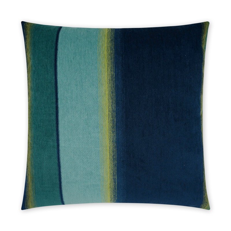 Kamara Pillow Cover & Insert, Lagoon, Square 22"