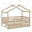 Lit en bois avec lit gigogne