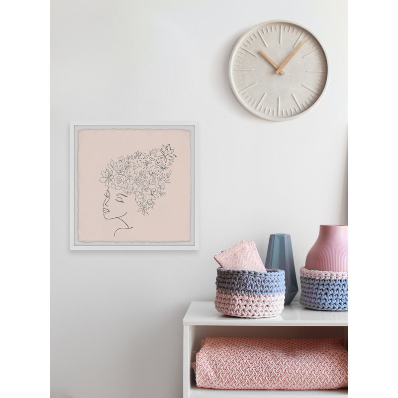 Mystery Lady by Marmont Hill - Single Picture Frame Print, 81cm H x 81cm W