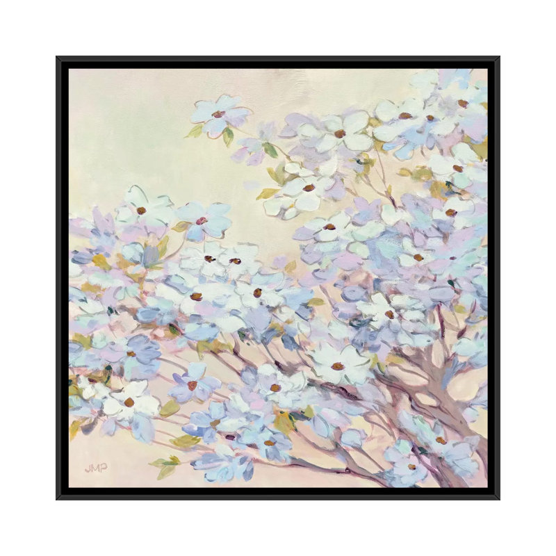 «Spring Dogwood I», reproduction d'art sur toile tendue, H 37 po x l 37 po x P 1,5 po, Toile tendue, Pas de tapis