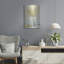 Luxe Metal Art «Yellow Spray In Vase I» par Tim O'T