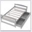 Lit plateforme avec deux tiroirs-590577558