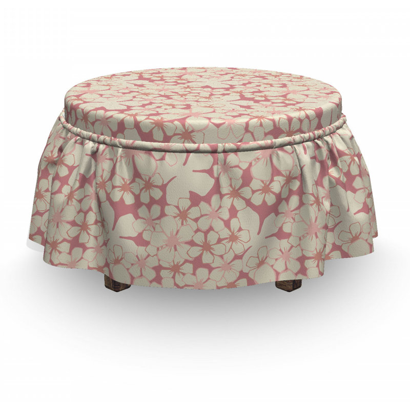 Housse pour repose-pieds hitoe sakura
