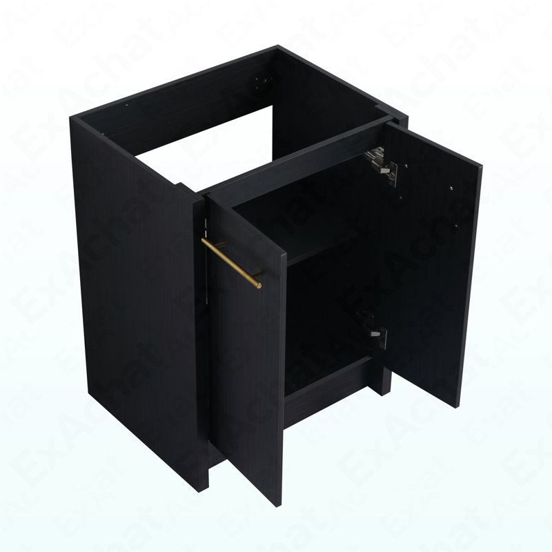 Meuble-lavabo autoportant 24 po (sans lavabo supérieur), H 30,31 po x l 23,25 po x P 17,94 po