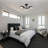 3 - Light Modern Sputnik Semi Flush Mount Ceiling Light-1159085172