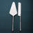 2 Piece Stainless Steel Cake Serving Set